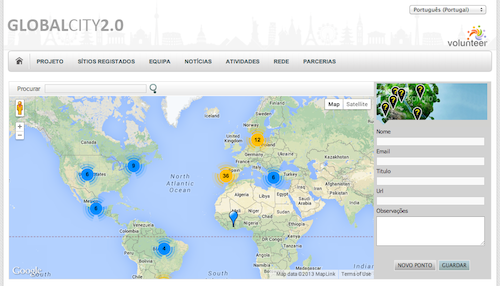 Screenshot do Global City 2.0