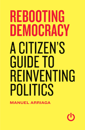 Capa do livro "Rebooting Democracy"